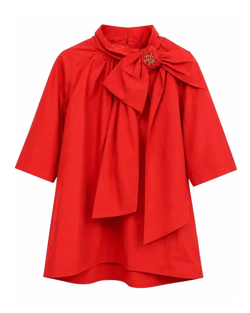MIMISOL Knielanges Kleid - Rot Rot