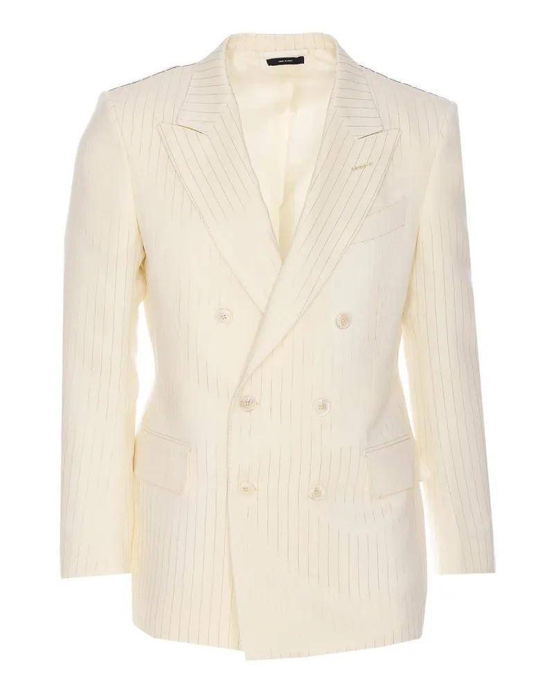 Tom Ford Casualjacke - Weiß Weiß