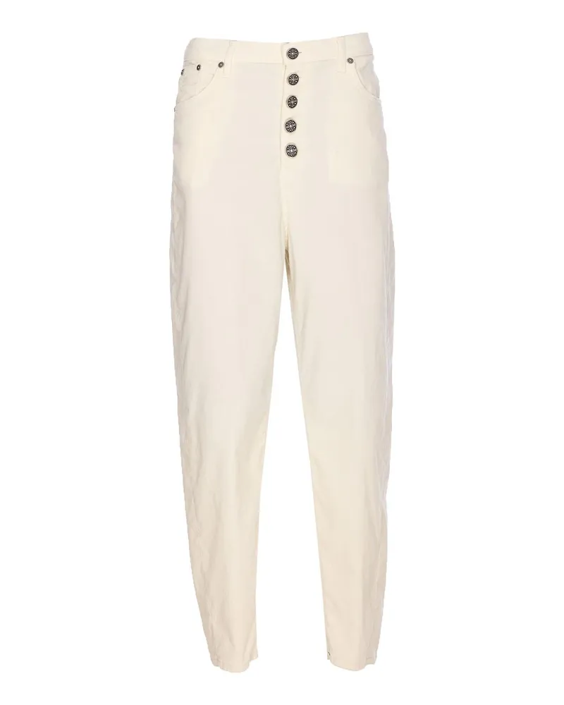 Dondup Bootcut Jeans - Weiß Weiß