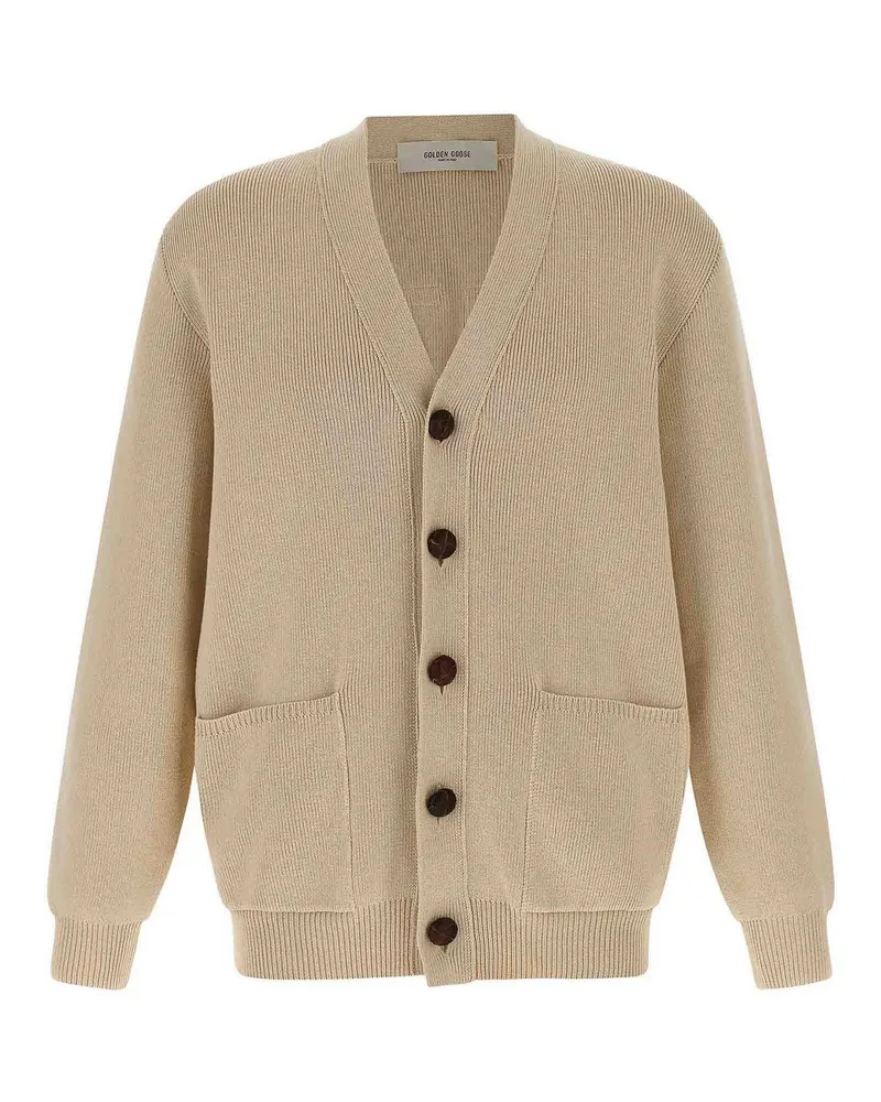 Golden Goose Cardigan - Beige Beige