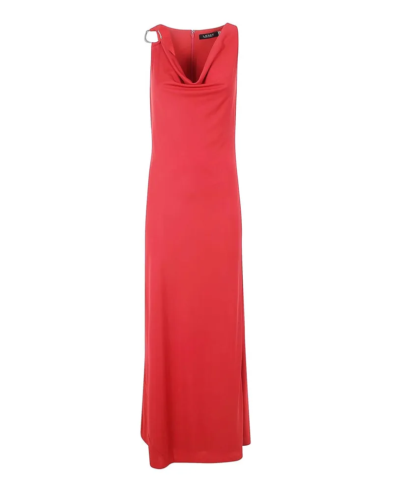 Ralph Lauren Knielanges Kleid - Rot Rot