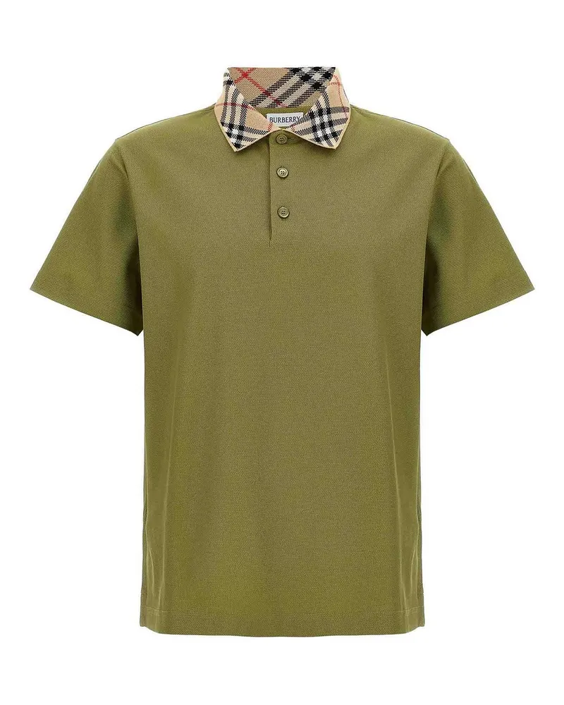 Burberry Poloshirt - Grün Grün