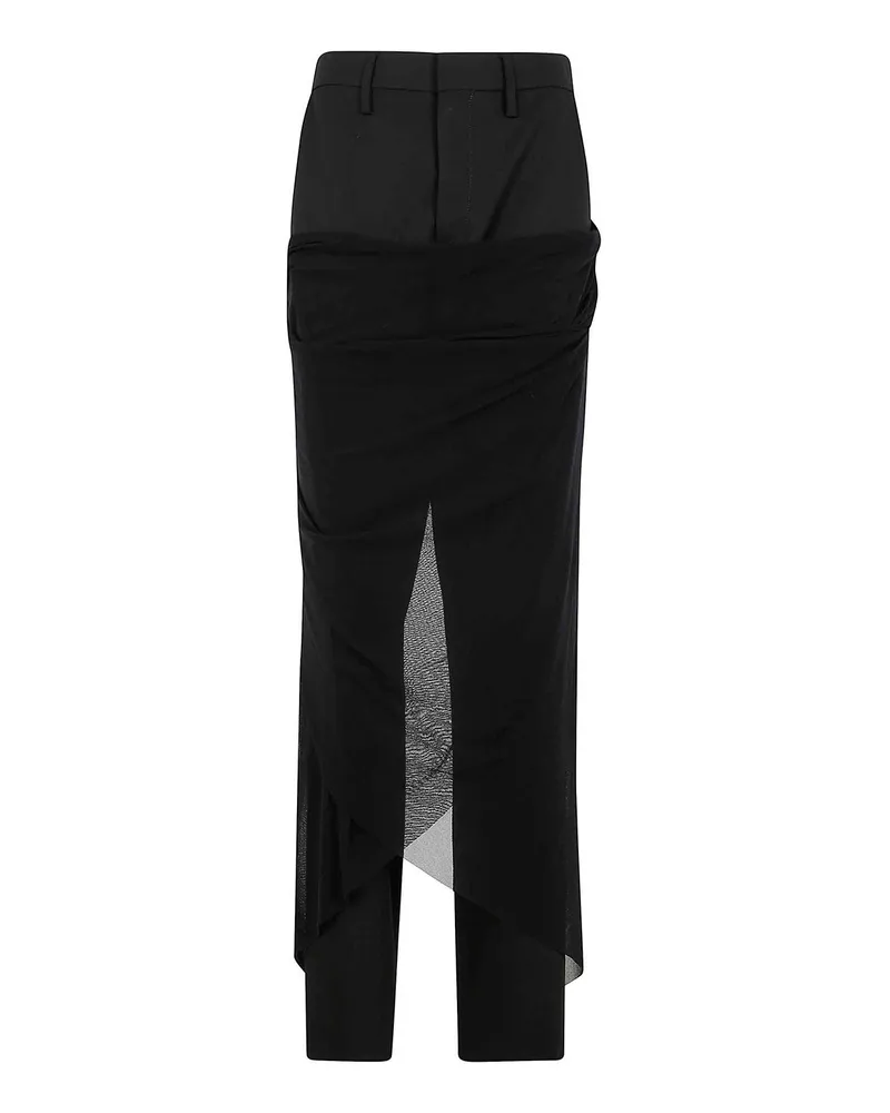 Jean Paul Gaultier Formale Hose - Schwarz Schwarz