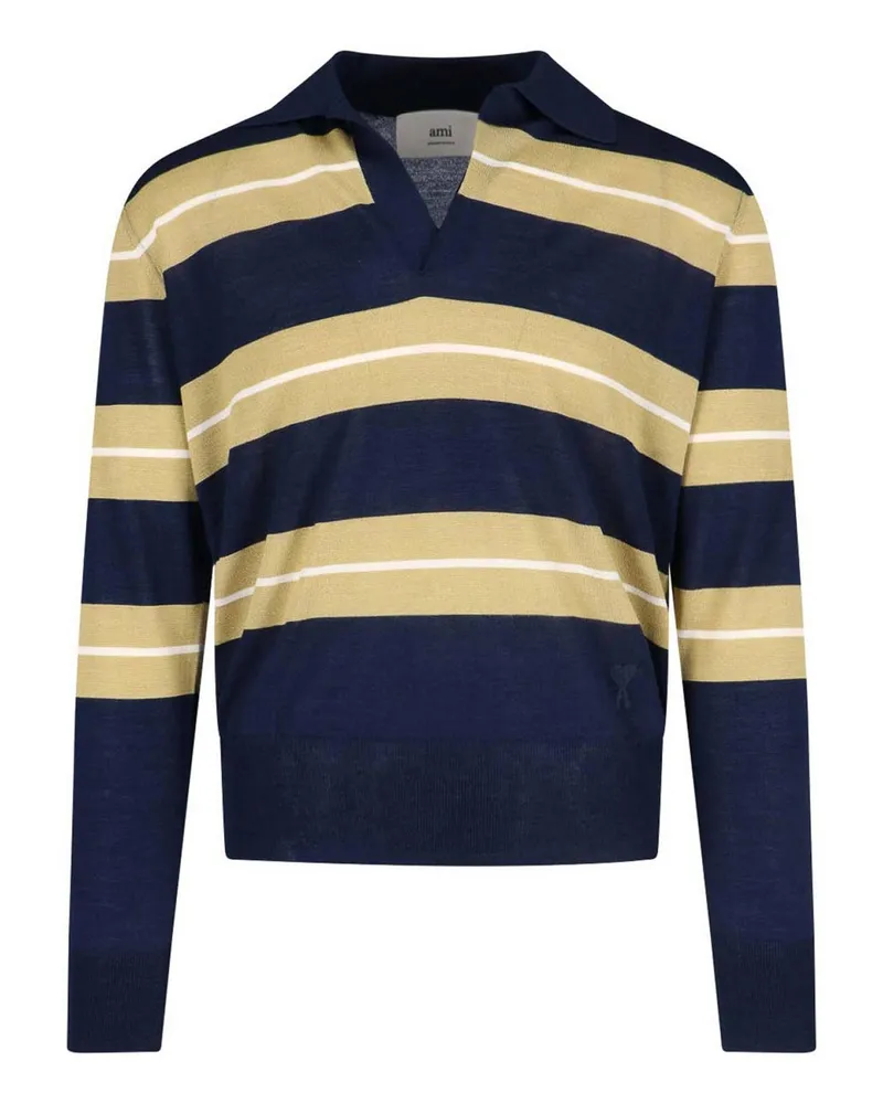 AMI Paris Poloshirt - Blau Blau