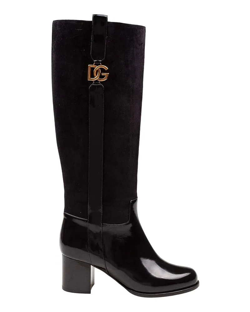 Dolce & Gabbana Stiefel - Schwarz Schwarz