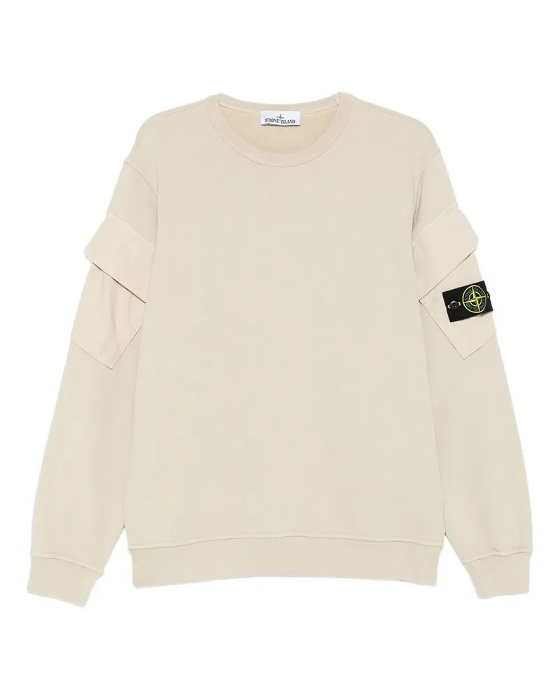 Stone Island U-Boot-Pullover - Taupe Taupe