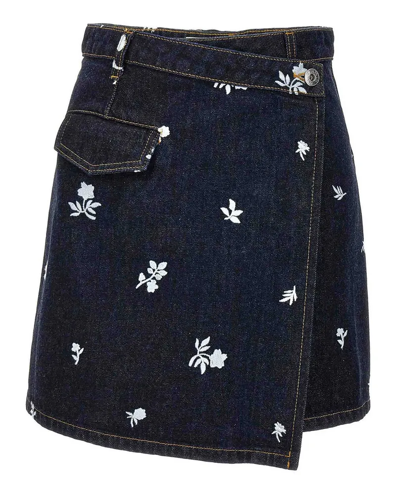 Lanvin Midirock - Blau Blau