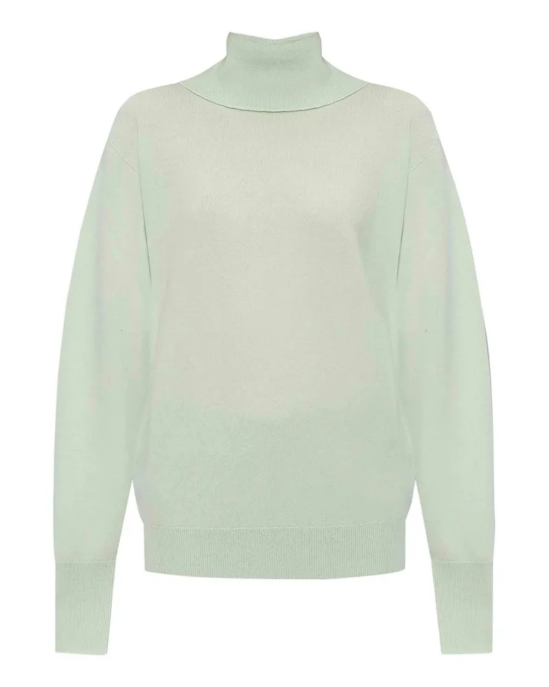 Jil Sander Rundhalspullover - Schwarz Hellblau