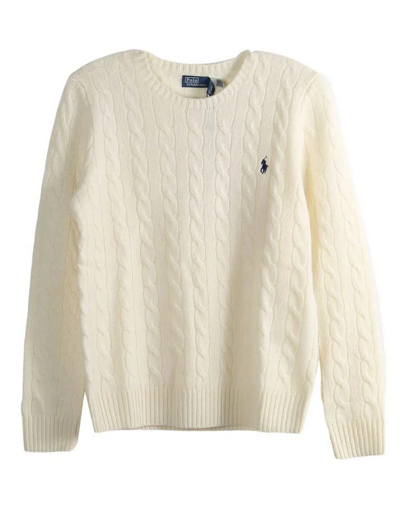 Ralph Lauren Rundhalspullover - Creme Creme