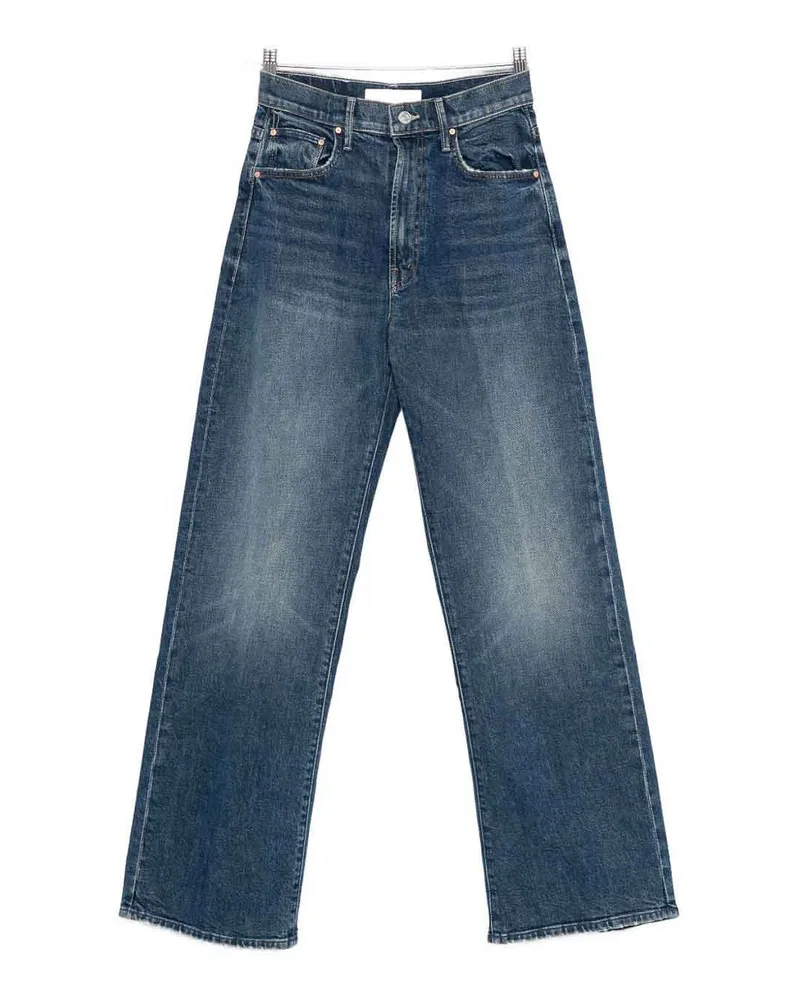 Mother Straight Leg Jeans - Blau Blau