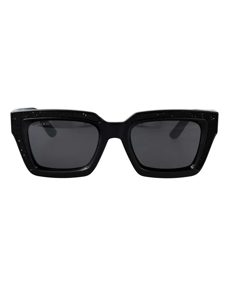 Jimmy Choo Sonnenbrille - Schwarz Schwarz