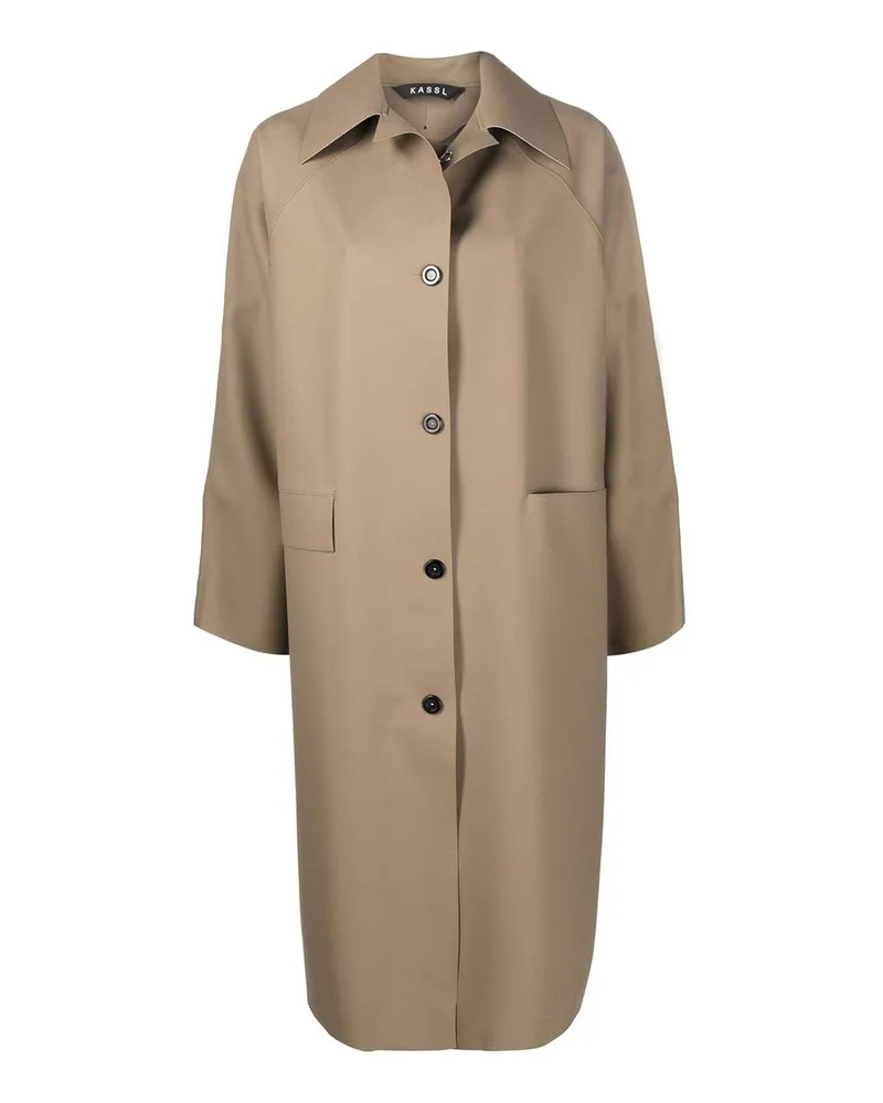KASSL Trenchcoat - Taupe Taupe