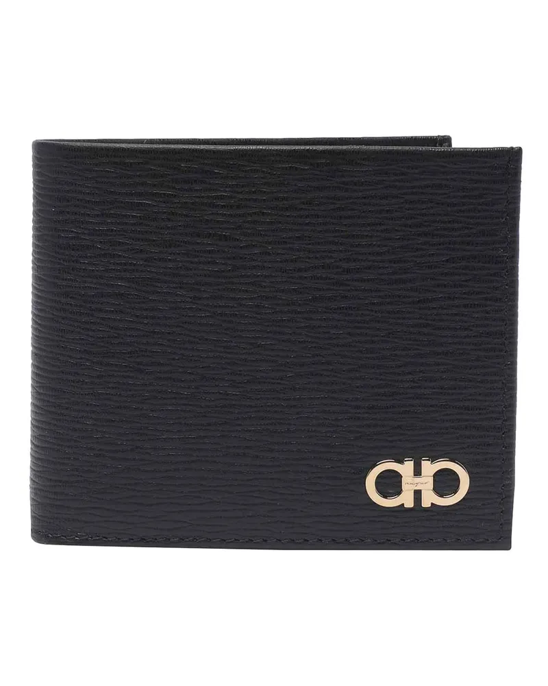 Ferragamo Portemonnaie - Schwarz Schwarz