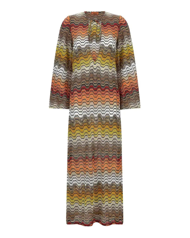 Missoni Knielanges Kleid - Bunt Bunt