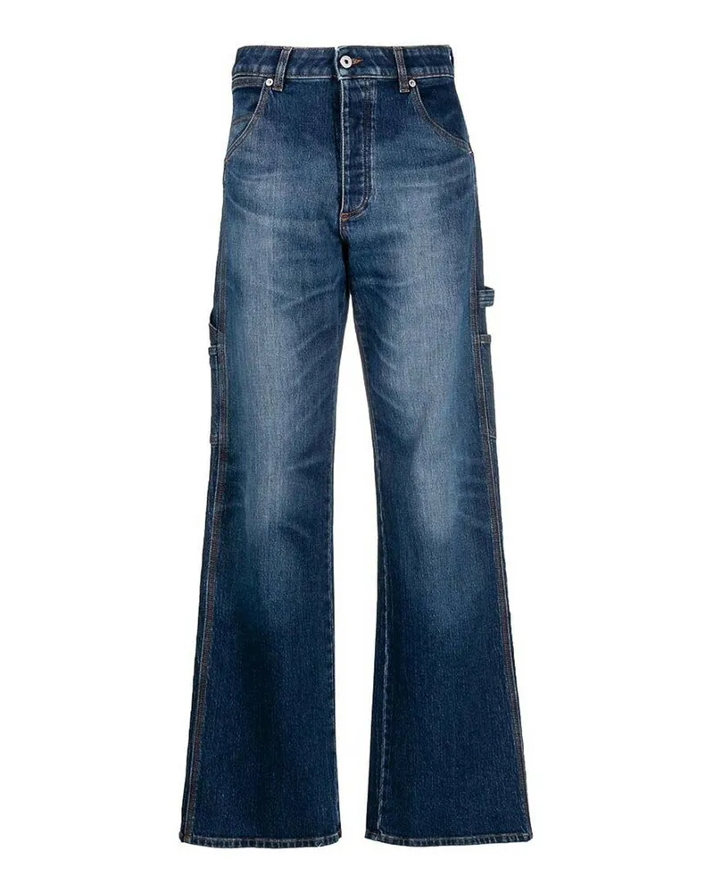 Heron Preston Schlagjeans - Blau Blau