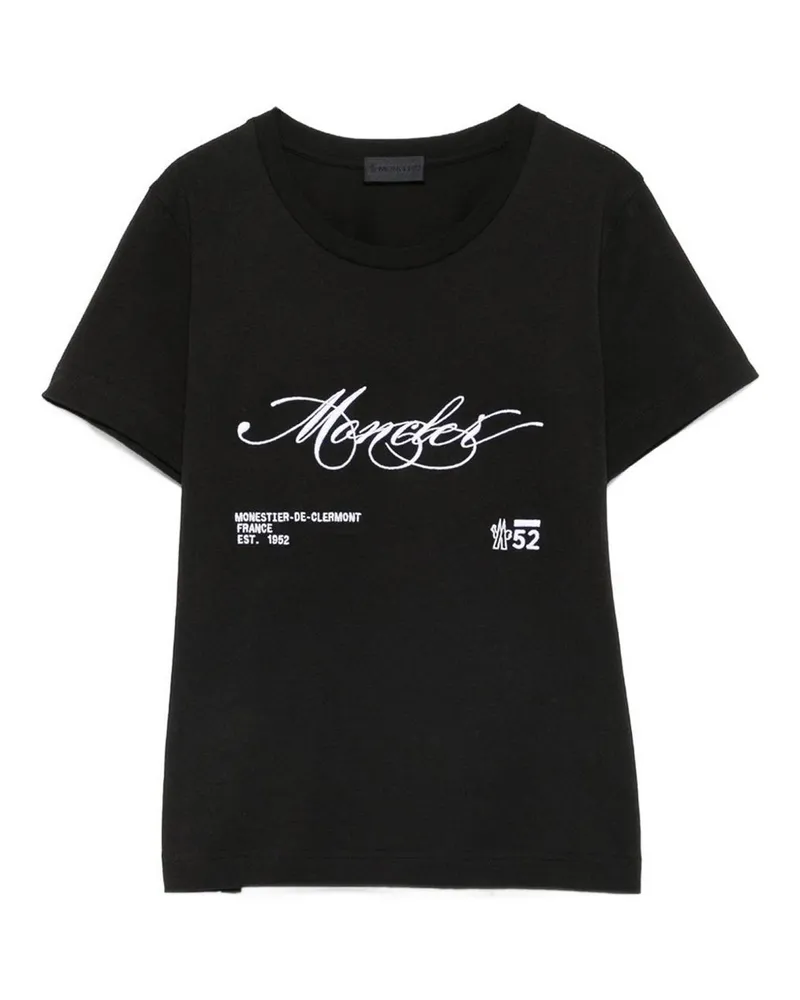 Moncler T-Shirt - Schwarz Schwarz