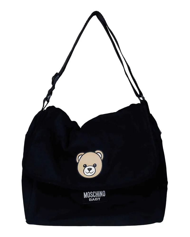 Moschino Reisetasche - Schwarz 