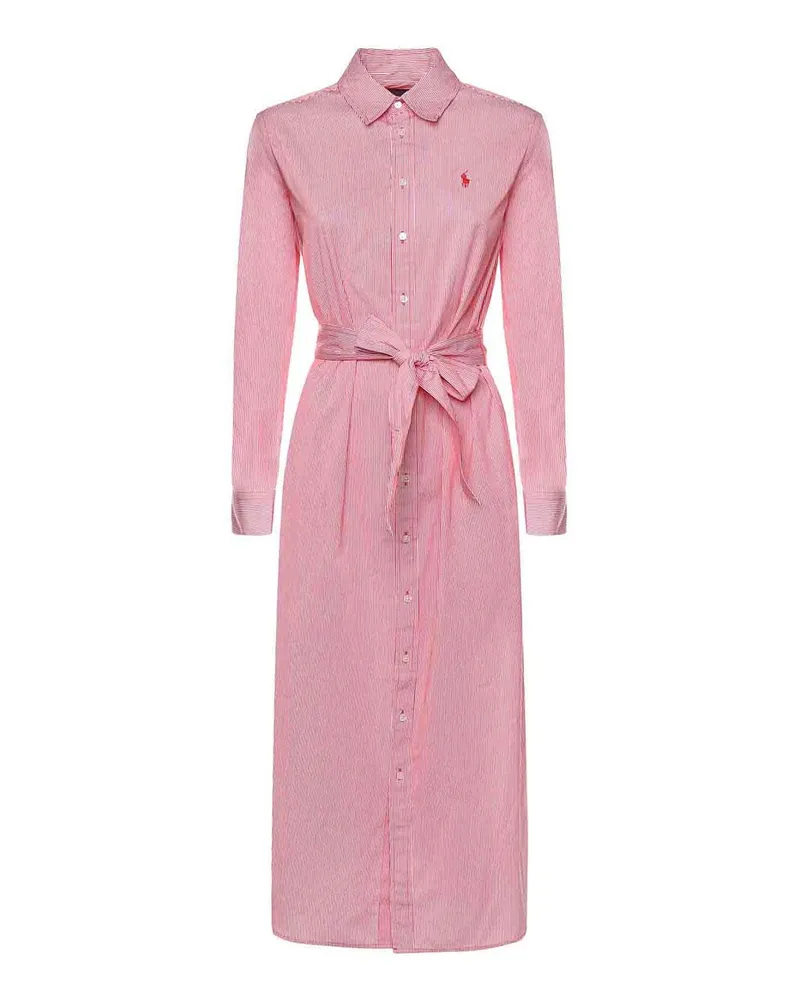 Ralph Lauren Knielanges Kleid - Rot Rot