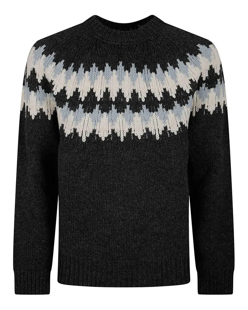 Alanui Rundhalspullover - Weiß Weiß