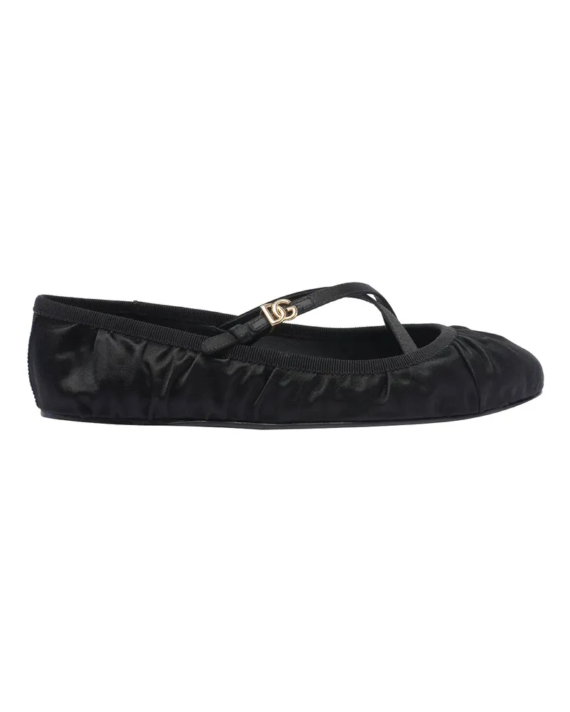 Dolce & Gabbana Ballerinas - Schwarz Schwarz