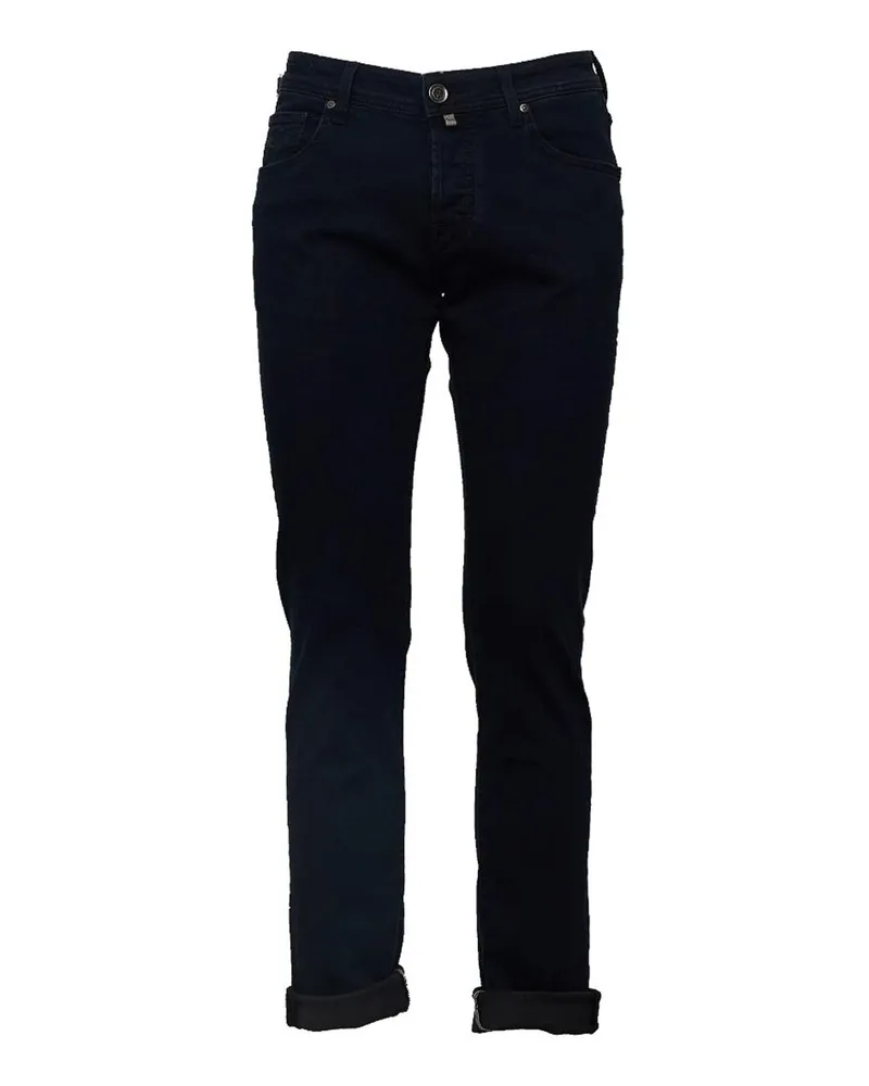 Jacob Cohën Straight Leg Jeans - Dunkelblau Dunkelblau