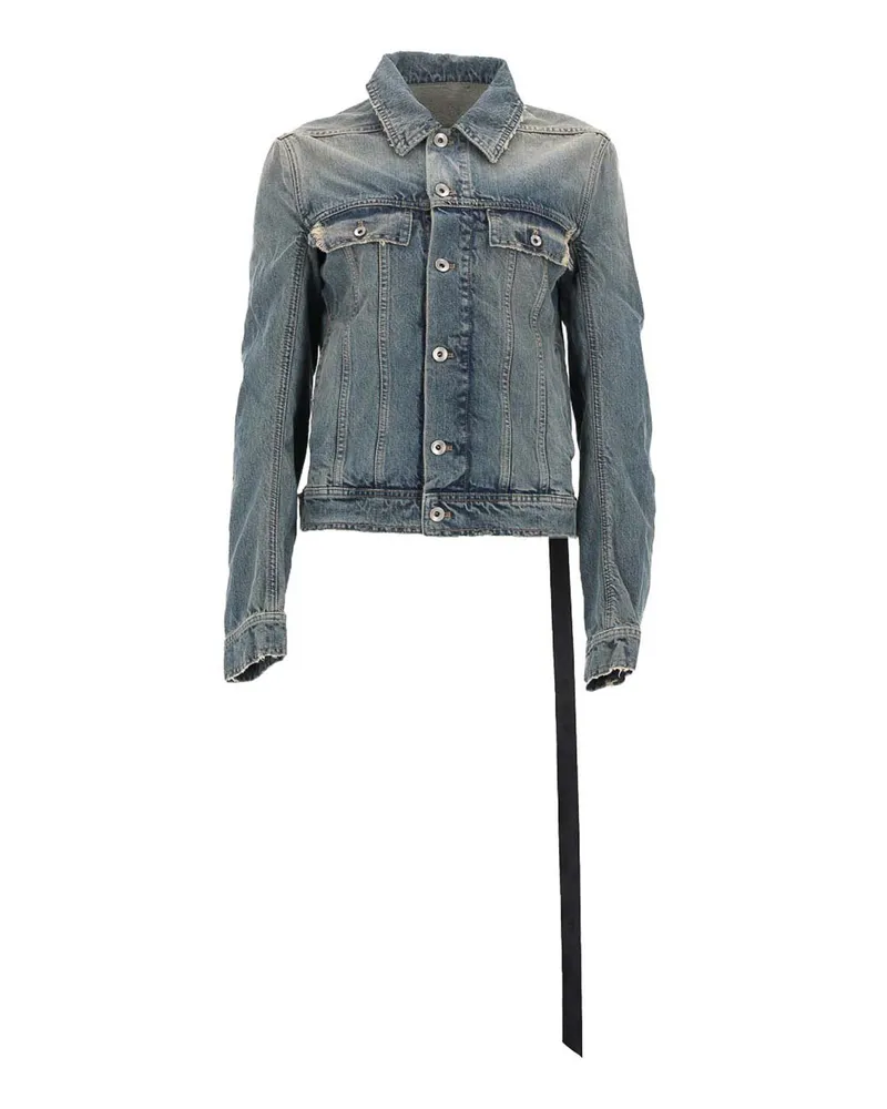 Rick Owens Jeansjacke - Blau Blau