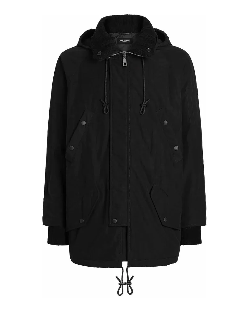 Dolce & Gabbana Casualjacke - Schwarz Schwarz