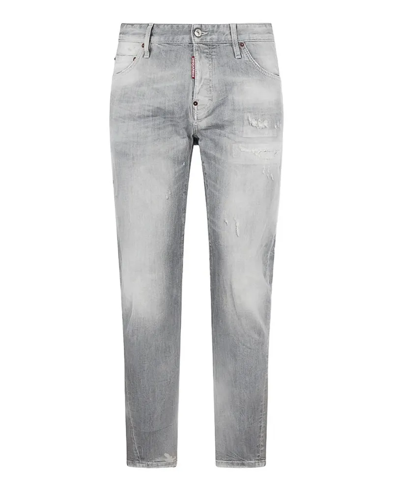 Dsquared2 Straight Leg Jeans - Grau Grau