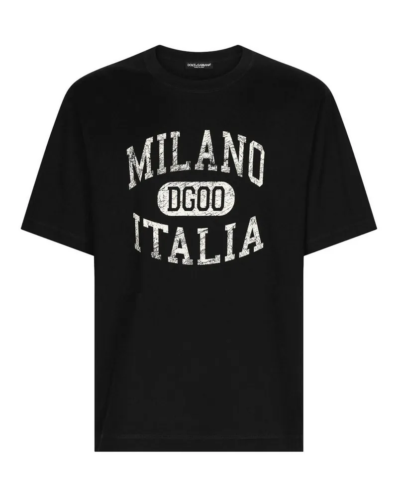Dolce & Gabbana T-Shirt - Schwarz Schwarz