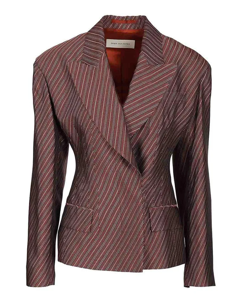 Dries van Noten Blazer - Dunkelrot Dunkelrot