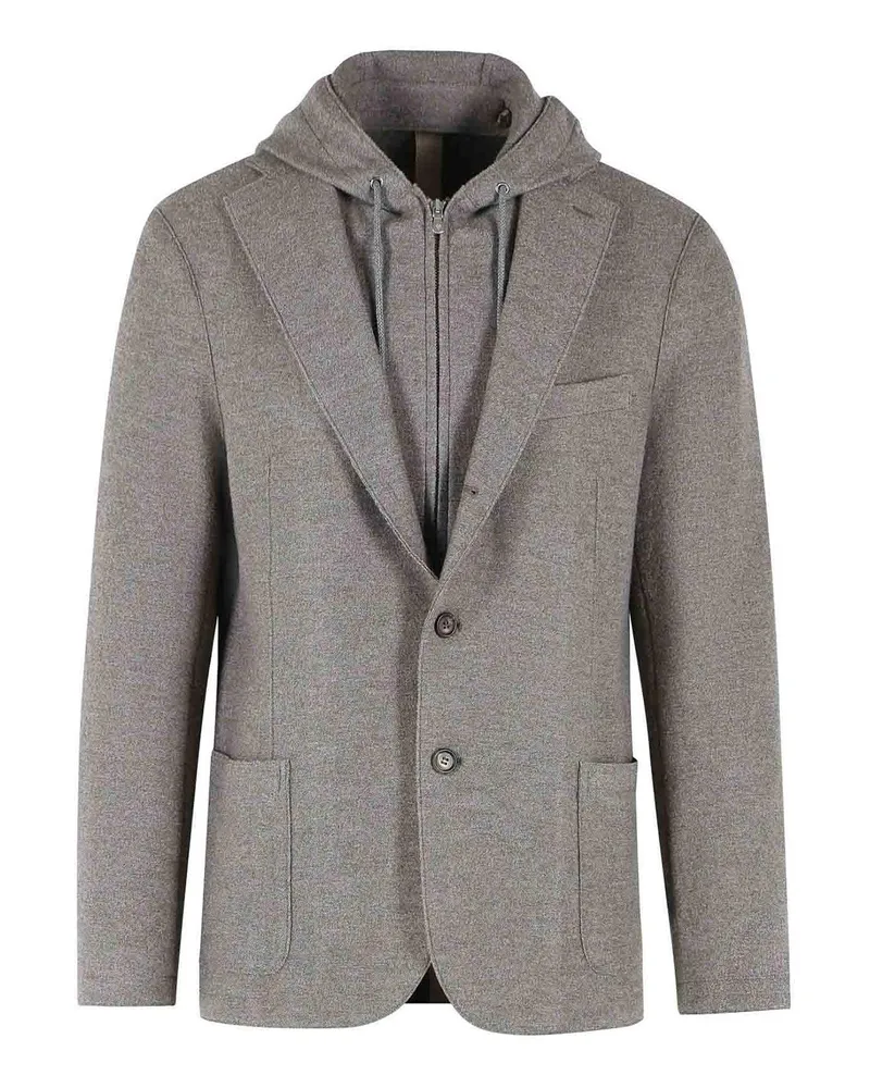 Eleventy Blazer - Grau Grau