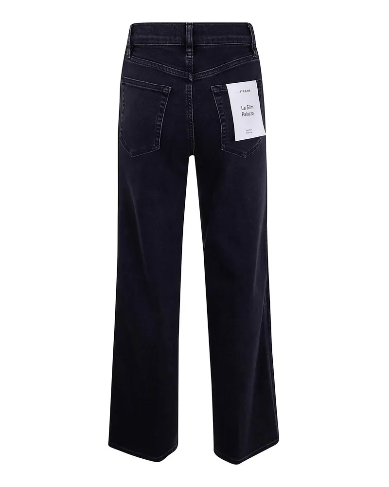 Frame Denim Schlagjeans - Schwarz Schwarz