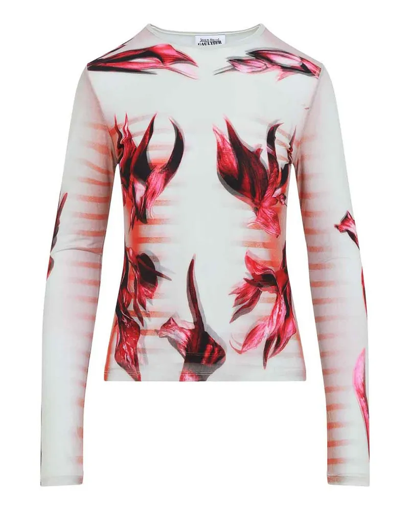 Jean Paul Gaultier Top - Hellgrün Hellgrün