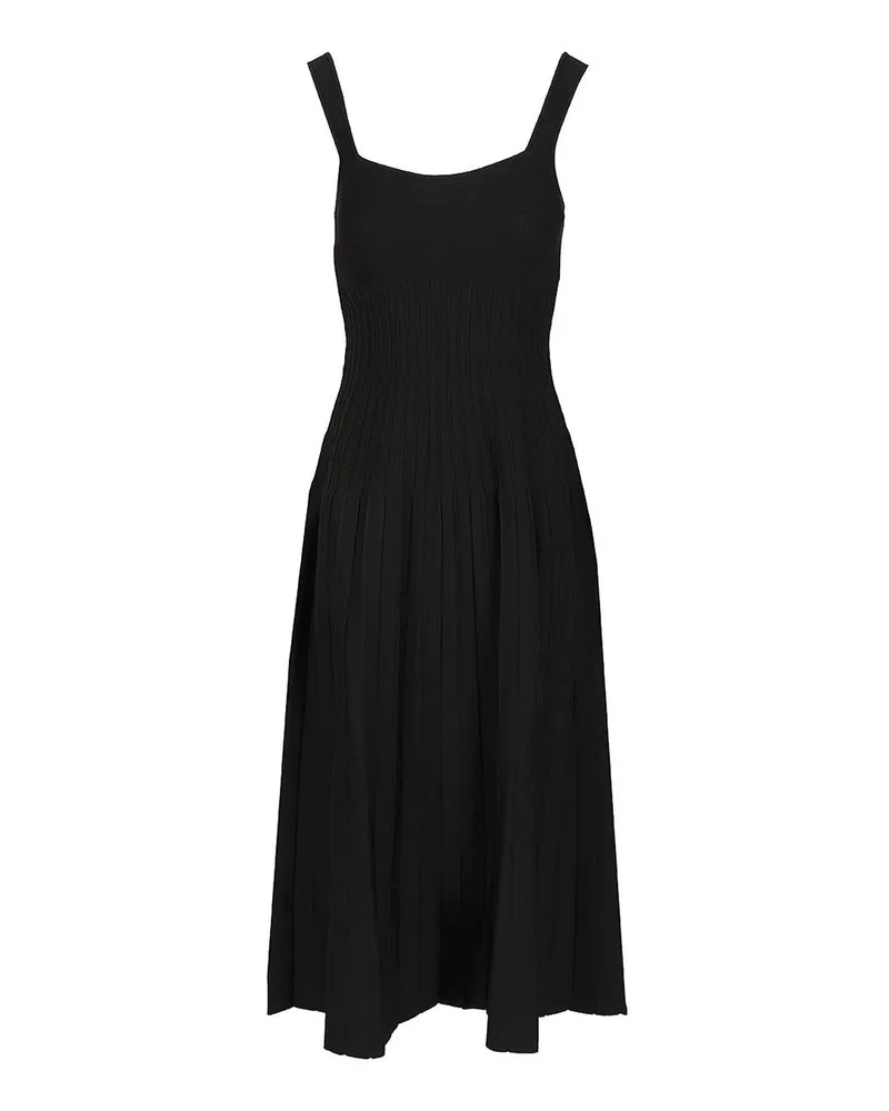 STAUD Maxikleid - Schwarz Schwarz