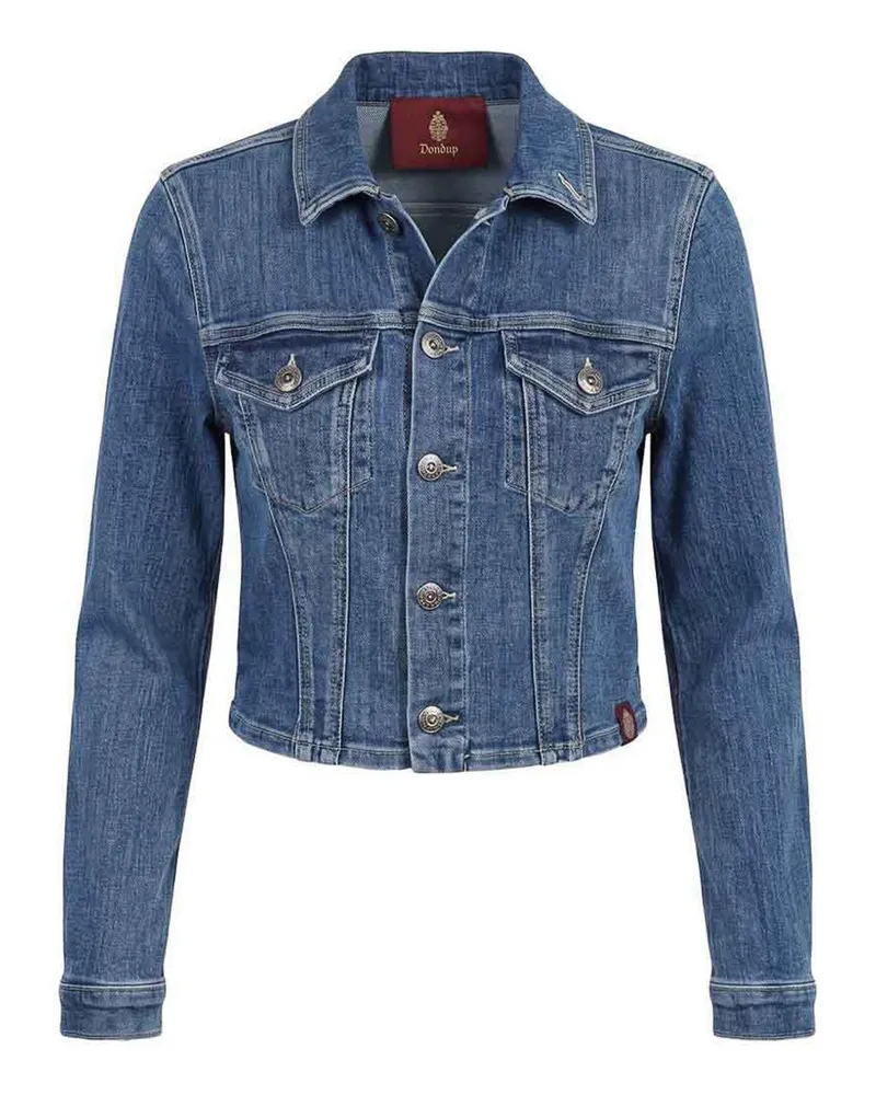 Dondup Jeansjacke - Blau Blau