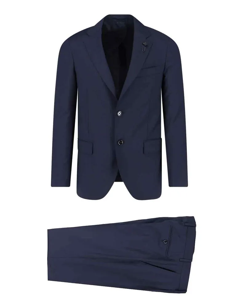 LARDINI Eleganter Anzug - Blau Blau