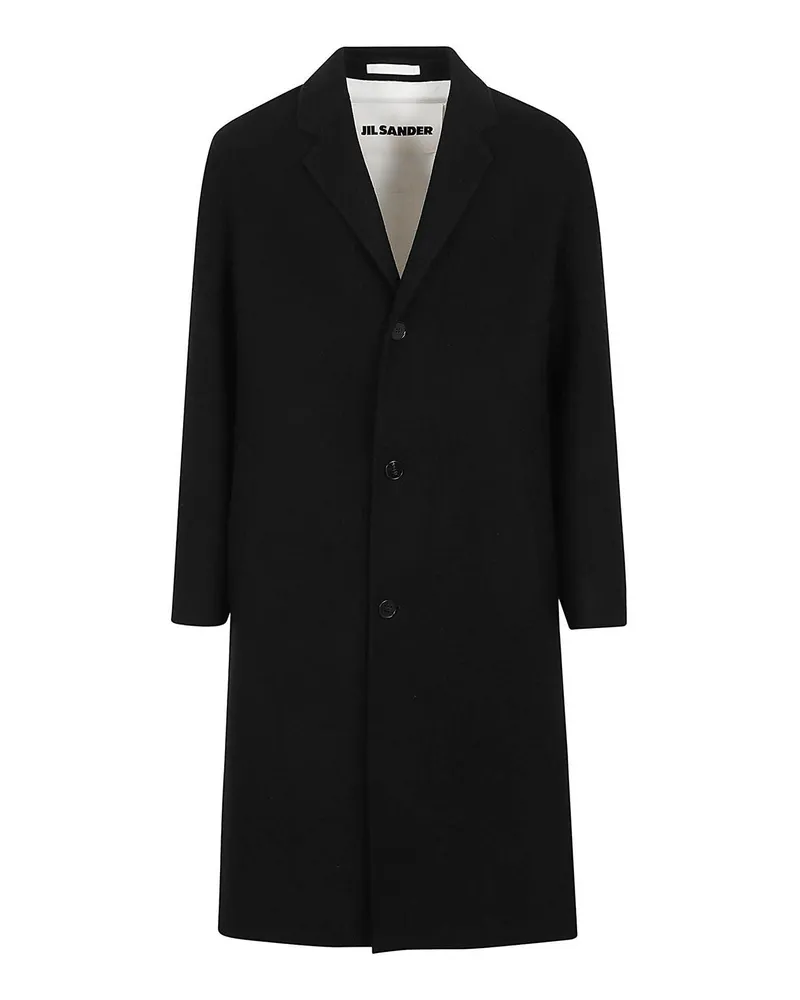 Jil Sander Kurzer Mantel - Schwarz Schwarz