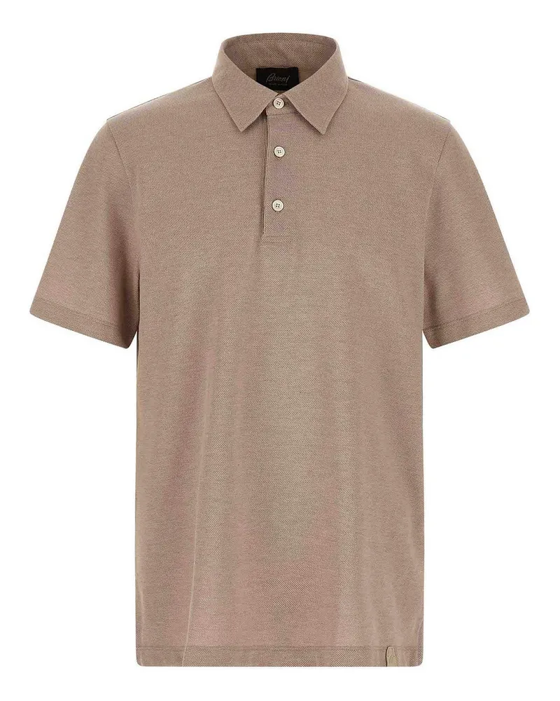 Brioni Poloshirt - Beige Beige