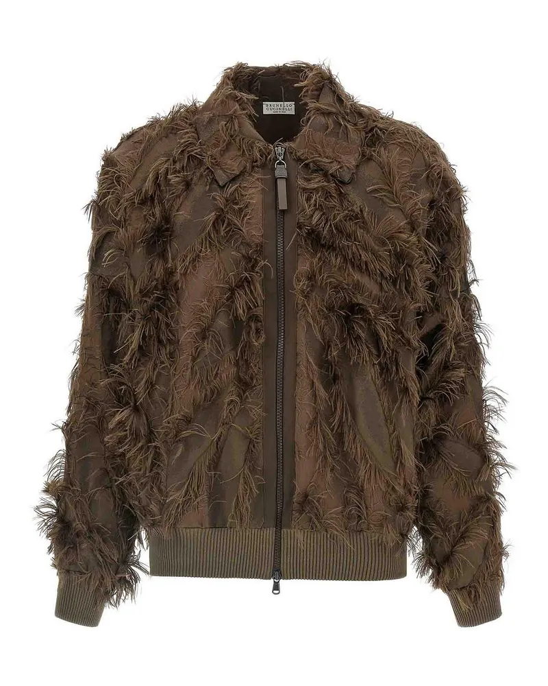 Brunello Cucinelli Casualjacke - Braun Braun
