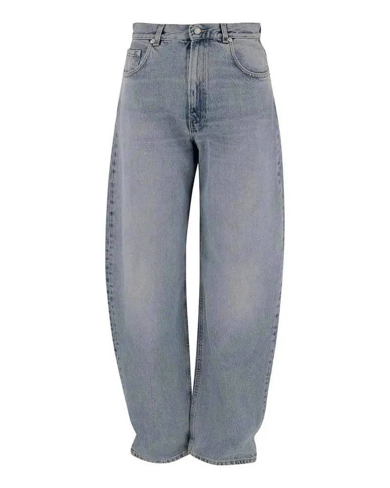 Haikure Straight Leg Jeans - Blau Blau