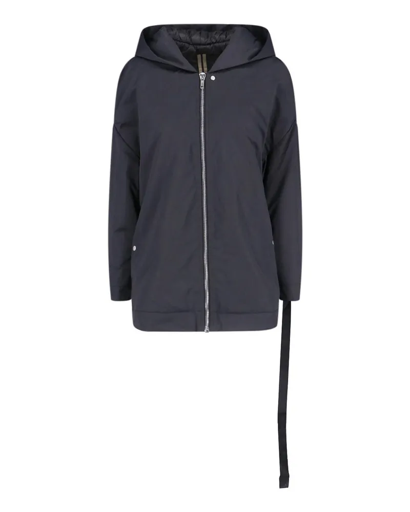Rick Owens Kurzer Mantel - Schwarz Schwarz