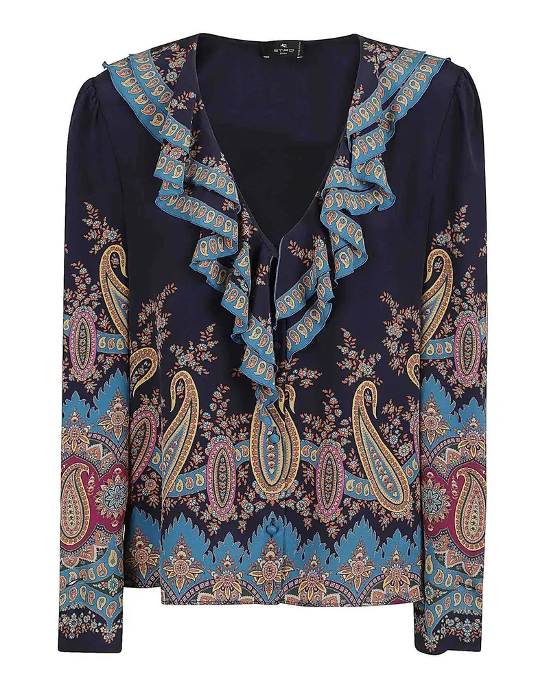 Etro Hemd - Blau Blau