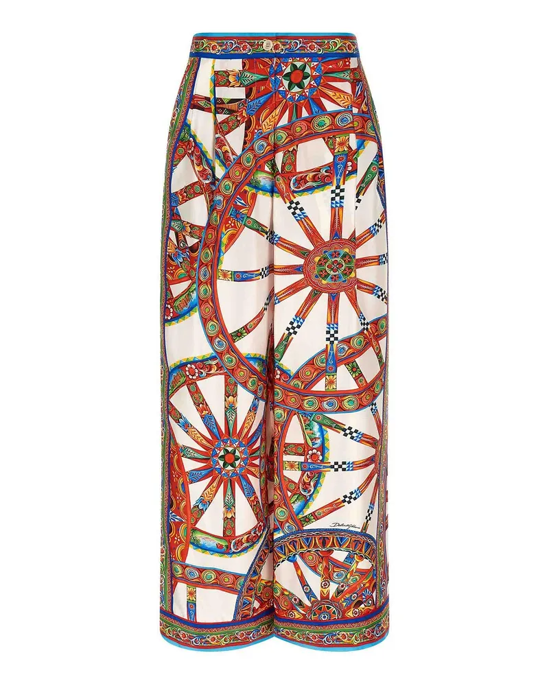 Dolce & Gabbana Casual Hose - Bunt Bunt