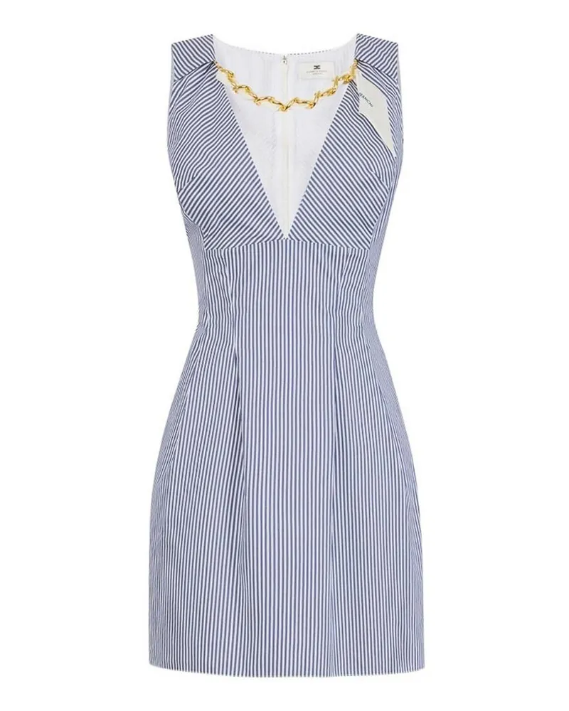 Elisabetta Franchi Kurzes Kleid - Blau Blau