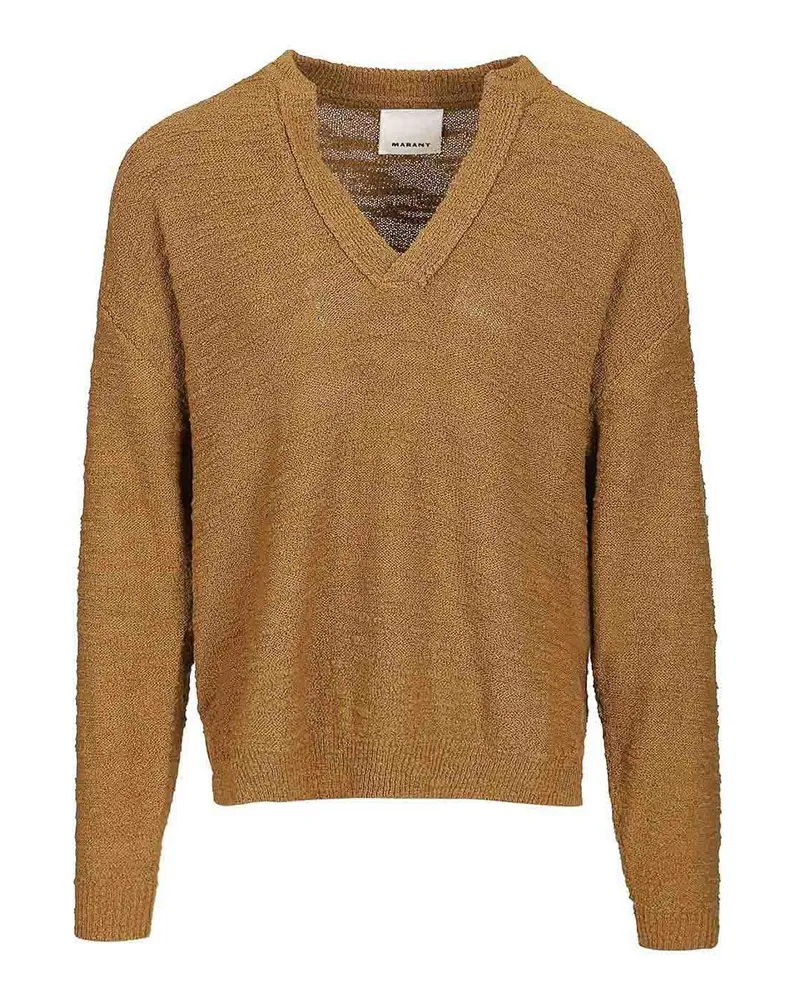 Isabel Marant Rundhalspullover - Braun Braun