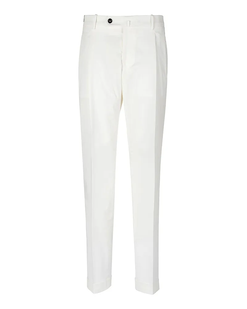 Berwich Casual Hose - Weiß Weiß