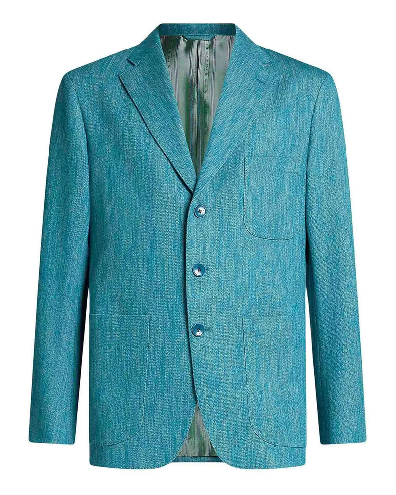Etro Blazer - Blau Blau