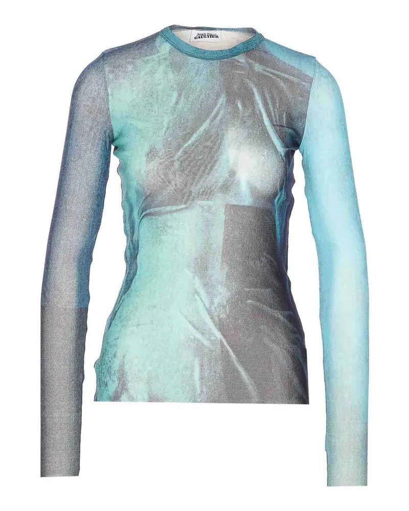 Jean Paul Gaultier Top - Blau Blau
