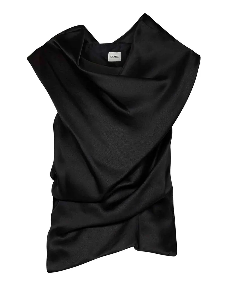 KHAITE Top - Schwarz Schwarz
