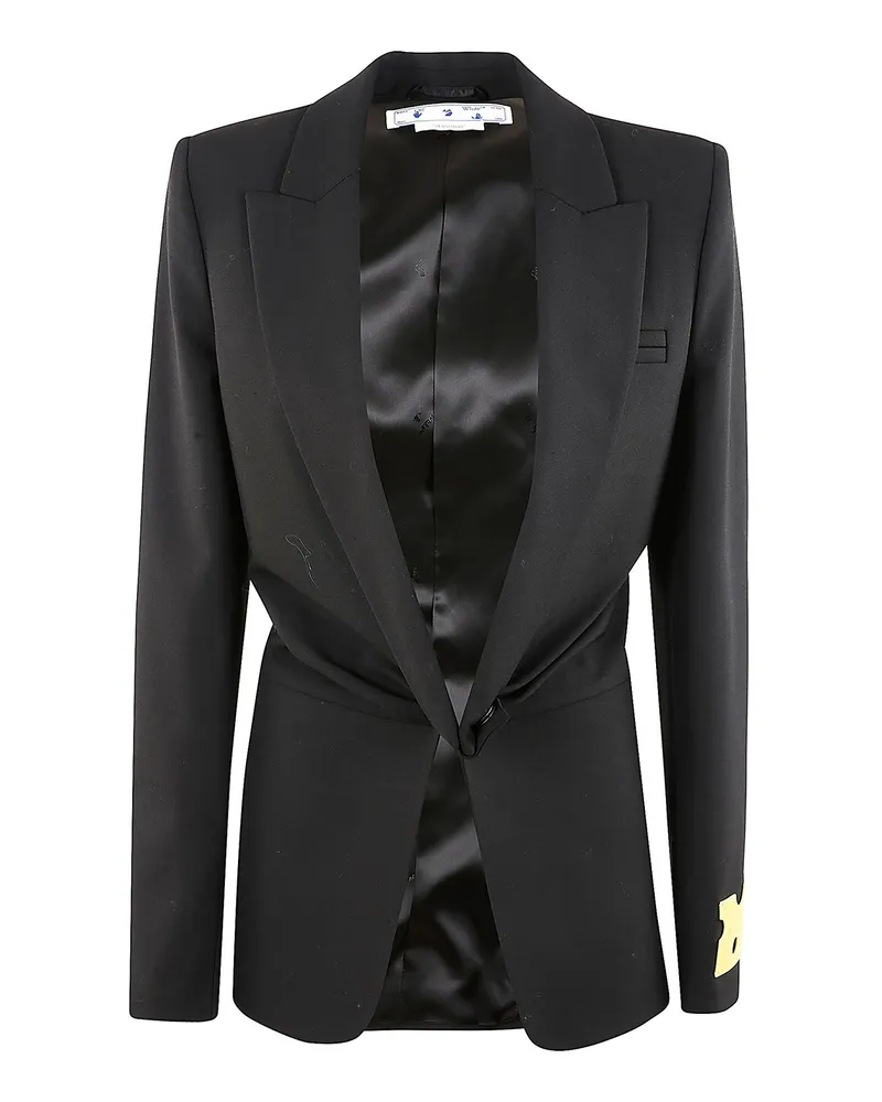 OFF-WHITE Blazer - Schwarz Schwarz